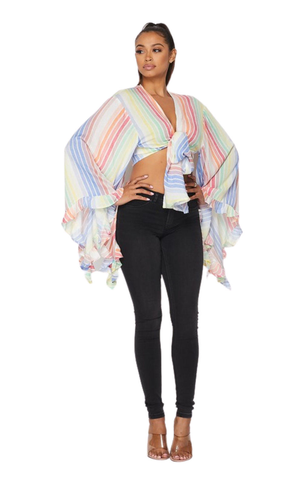 Pretty Prideful Wrap Top