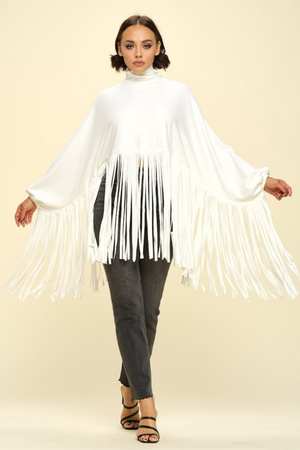 The Movement Fringe Sweater