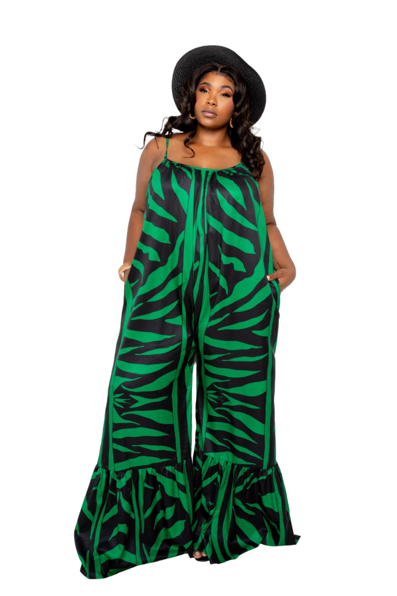 Plus Jungle Fever 2 Jumpsuit